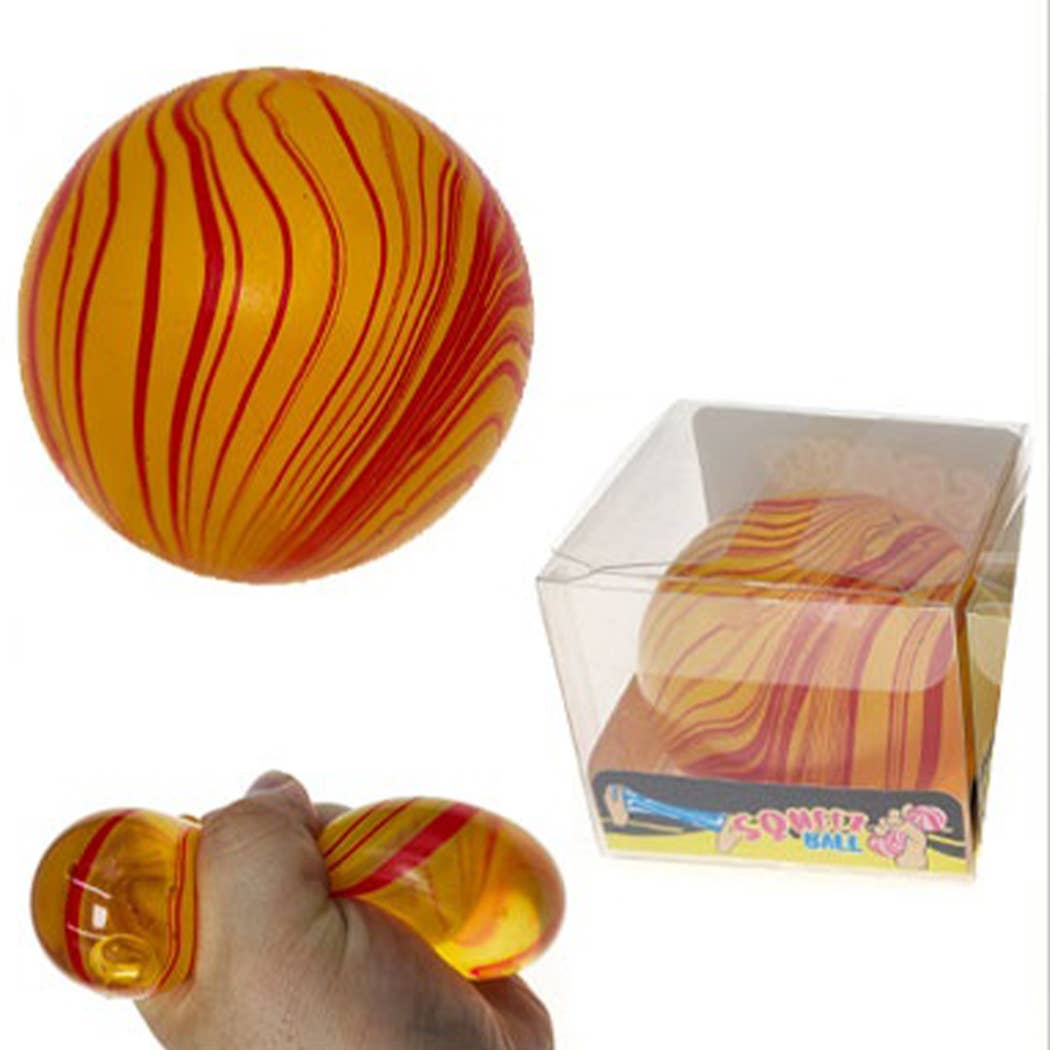 Marbled Round Shaped Maltose Squishy Toy