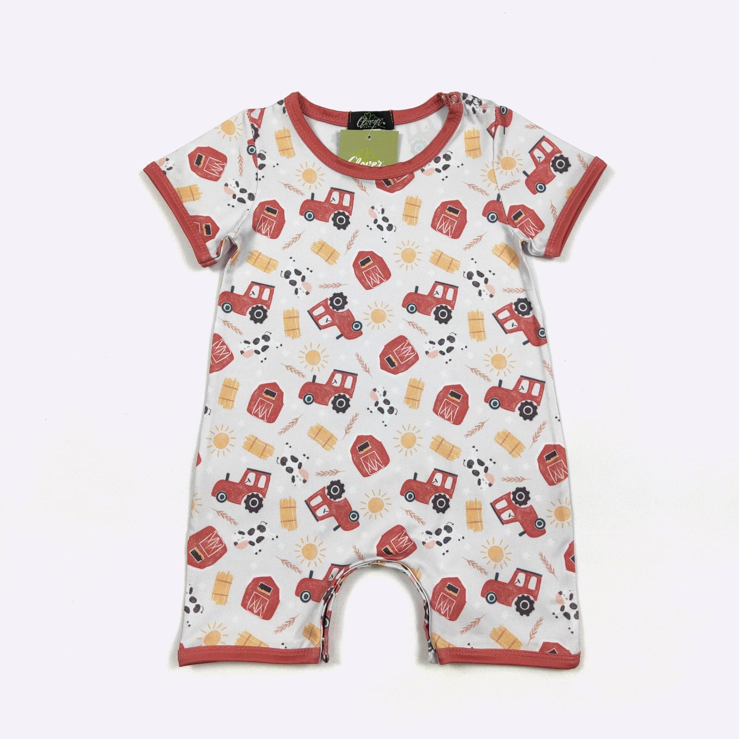 Haystack Boy Romper