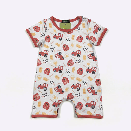 Haystack Boy Romper