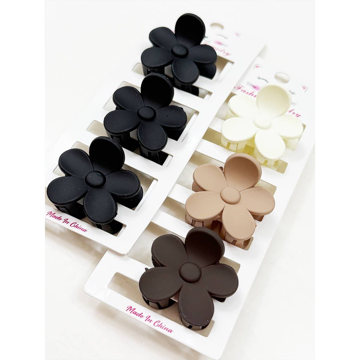 Mini Flower Hair Claw Set
