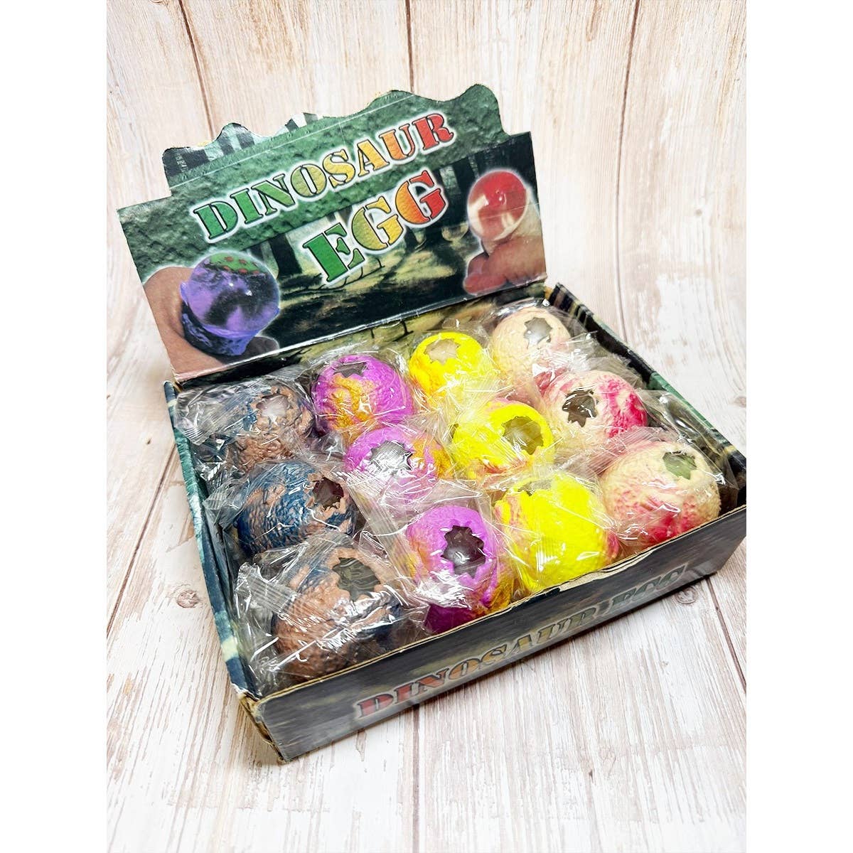 Dinosaur Theme Egg Stress Balls