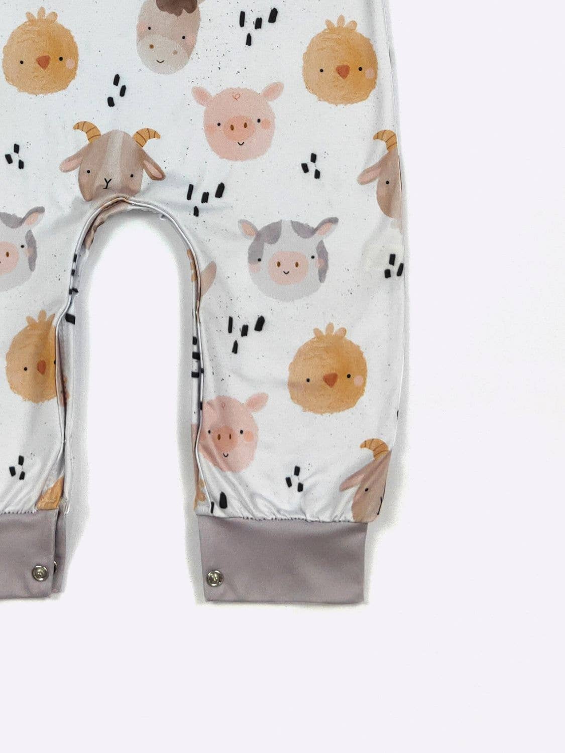 Chicks N Piglets Boy Romper