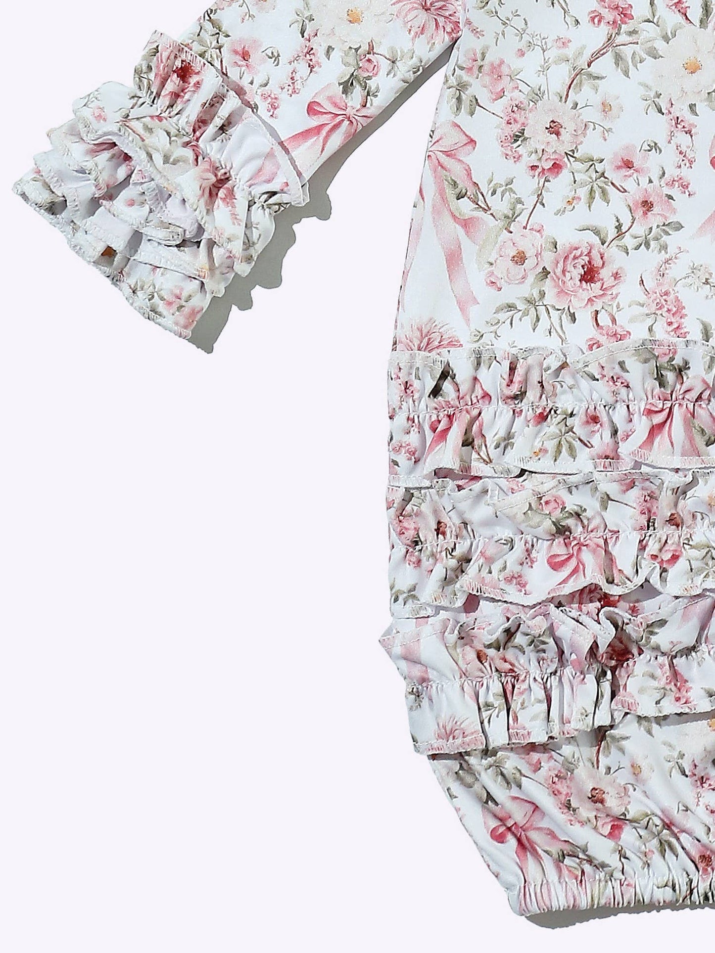 Ribbon Garden Baby Gown