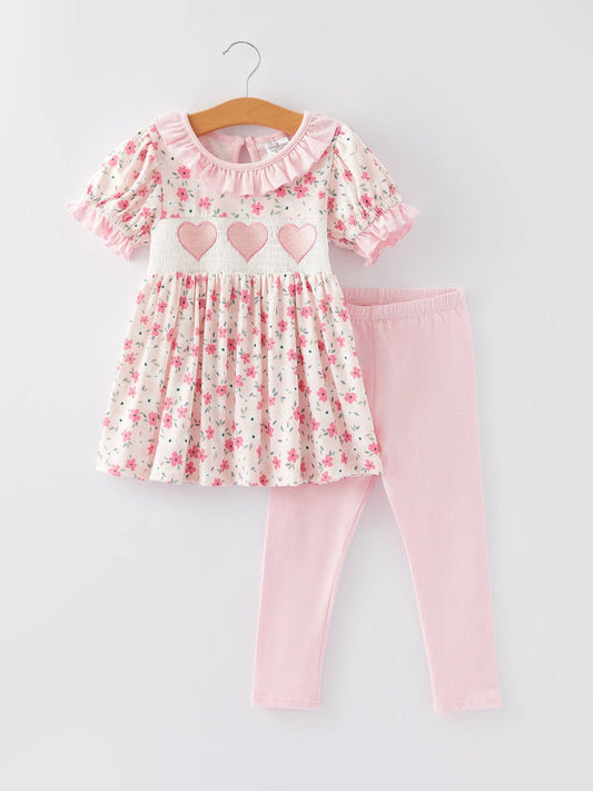 Heart Smocking Embroidery Set